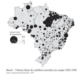 Enem 2009: A luta pela terra no Brasil é marcada por diversos aspectos
