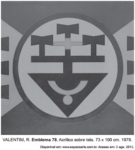 Enem 2017: A obra de Rubem Valentim apresenta emblemas que