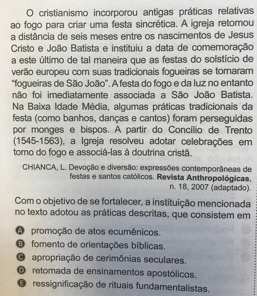 As Praticas Descritas No Texto Sao Incompativeis Com A Dinamica